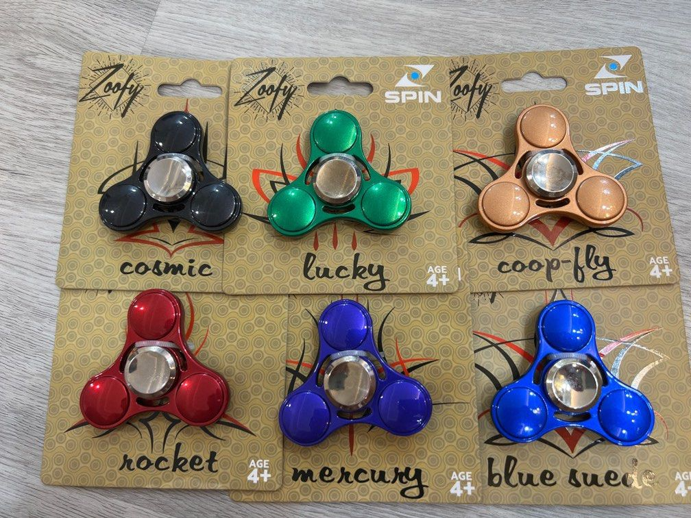 Zoofy Zinc Alloy Metal Fidget spinner