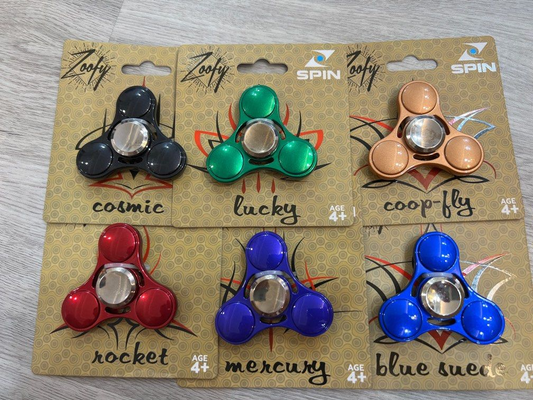 Zoofy Zinc Alloy Metal Fidget spinner