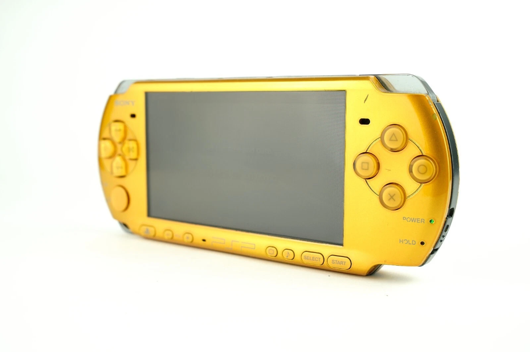 Sony PlayStation 3000 PSP Bright Yellow (Renewed) (EUR)