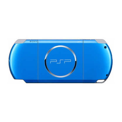 Sony PlayStation 3000 PSP Vibrant Blue (Renewed) (EUR)