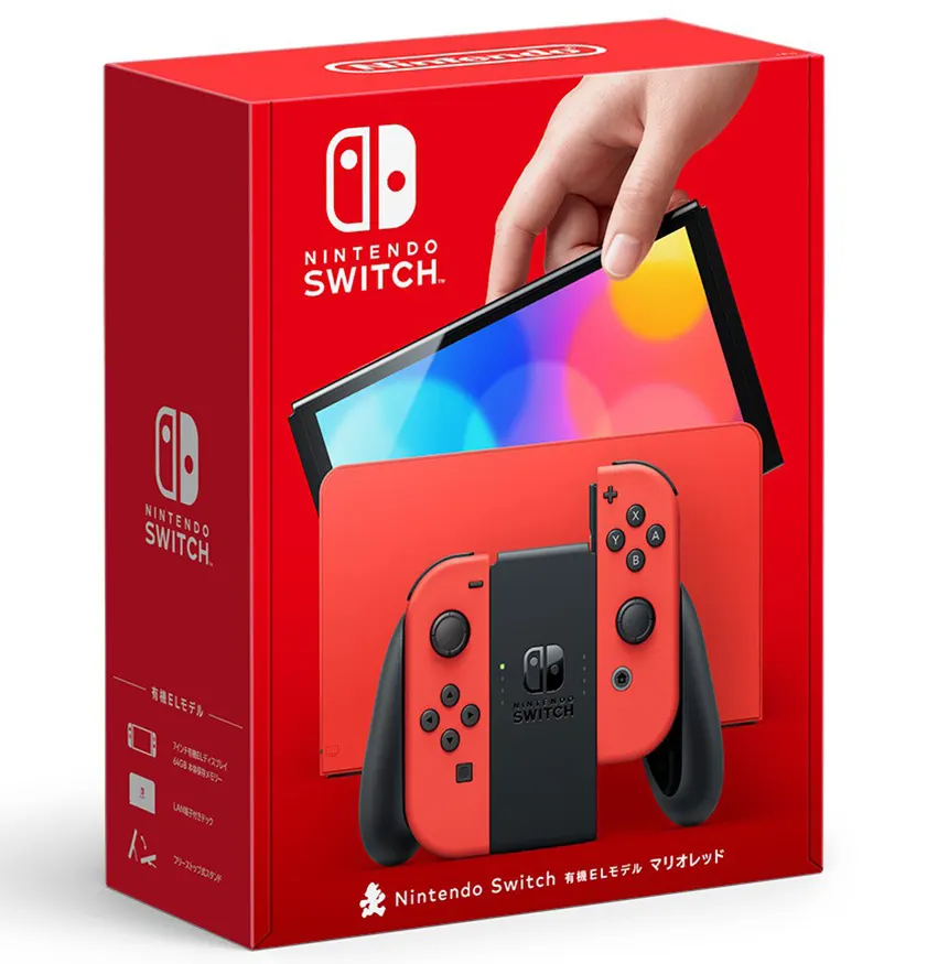 Nintendo Switch OLED Model - Mario Red Edition (Limited Edition) (JP) - Refurbished