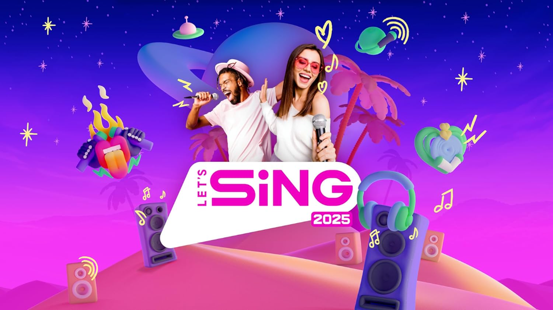 Let's Sing 2025 + 2 Microphones - International Edition (EUR)