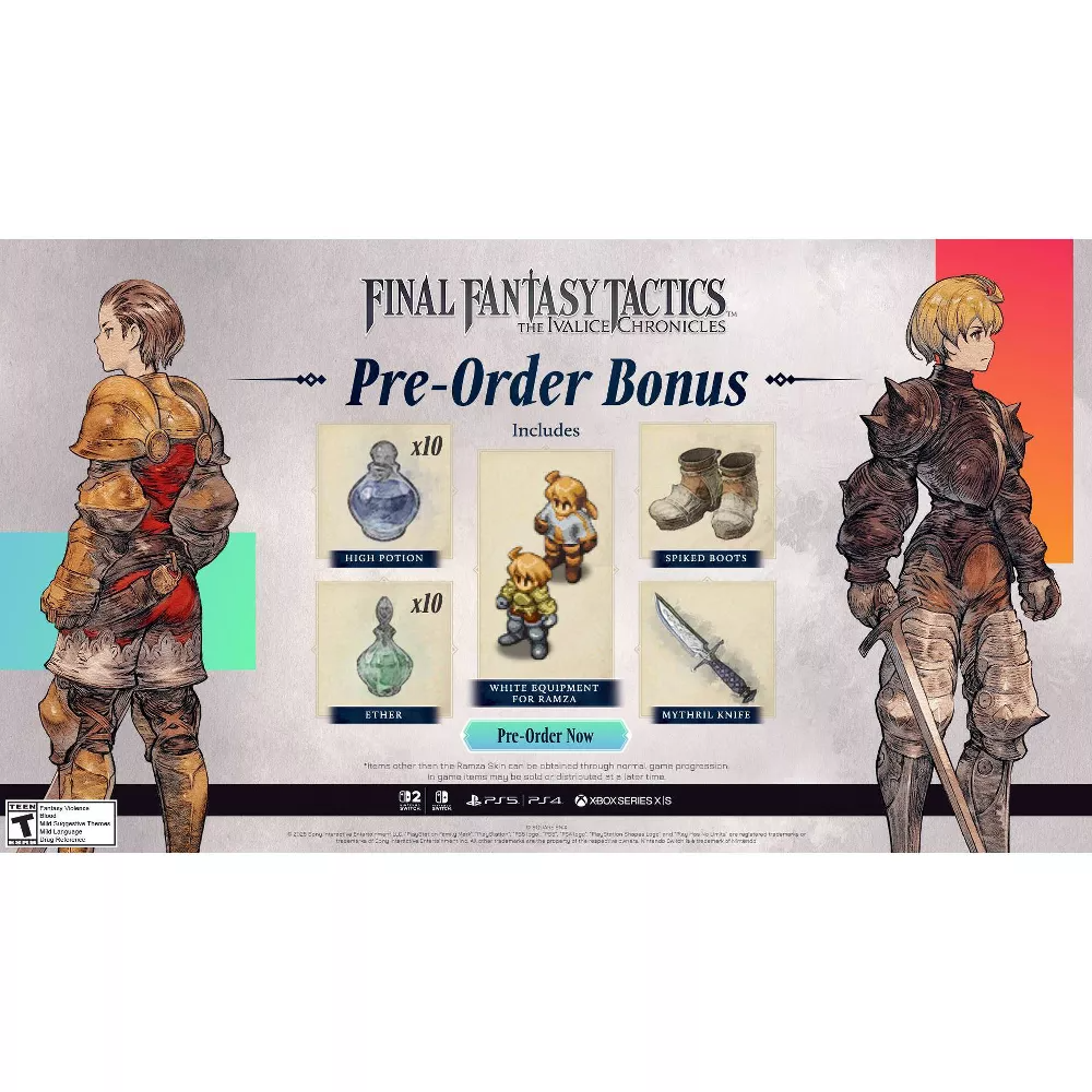 FINAL FANTASY TACTICS : The Ivalice Chronicles (US)
