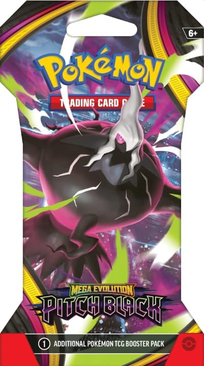 Pokemon TCG: Mega Evolution - Pitch Black Sleeved Booster Pack (US)