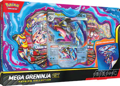 Pokemon TCG: Mega Greninja ex Premium Collection (US)