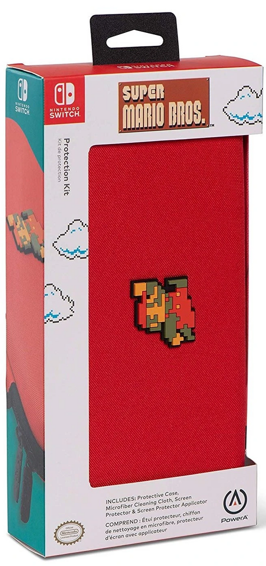 PowerA Protection Kit - 8bit Mario Standard Edition