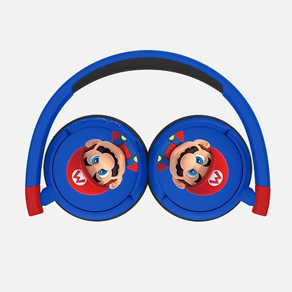 Super Mario Blue Kids Wireless Headphones (EUR)