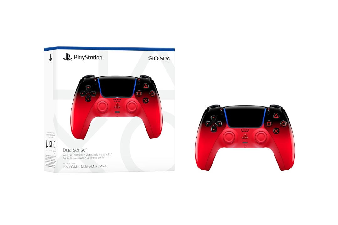 PlayStation DualSense Wireless Controller – Techno Red - For PS5 (US)
