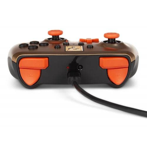 PowerA Enhanced Wireless Controller for Nintendo Switch Retro Gold Super Mario Brothers Edition