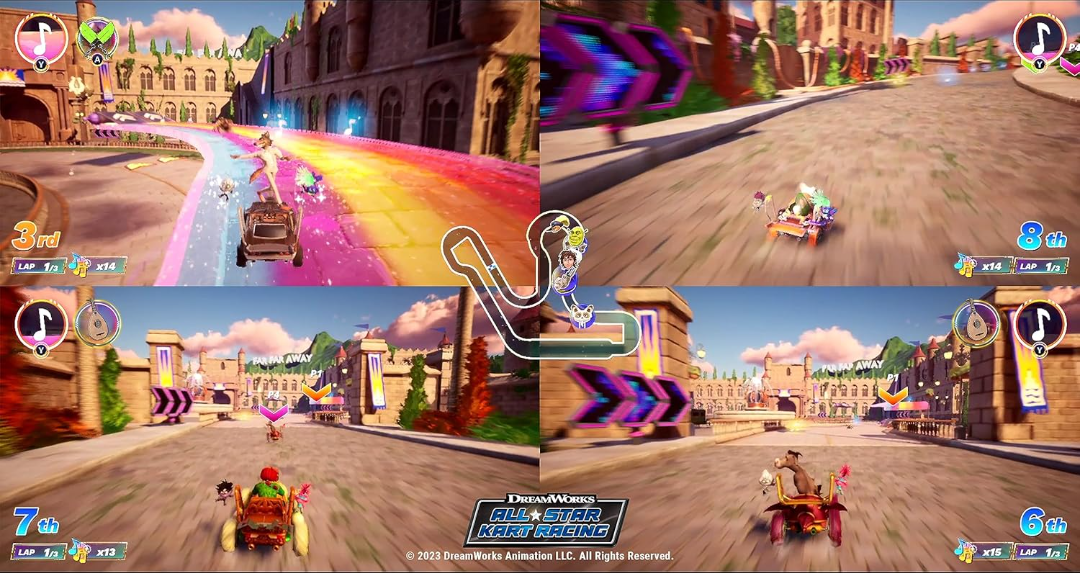 DreamWorks All-Star Kart Racing (EUR)