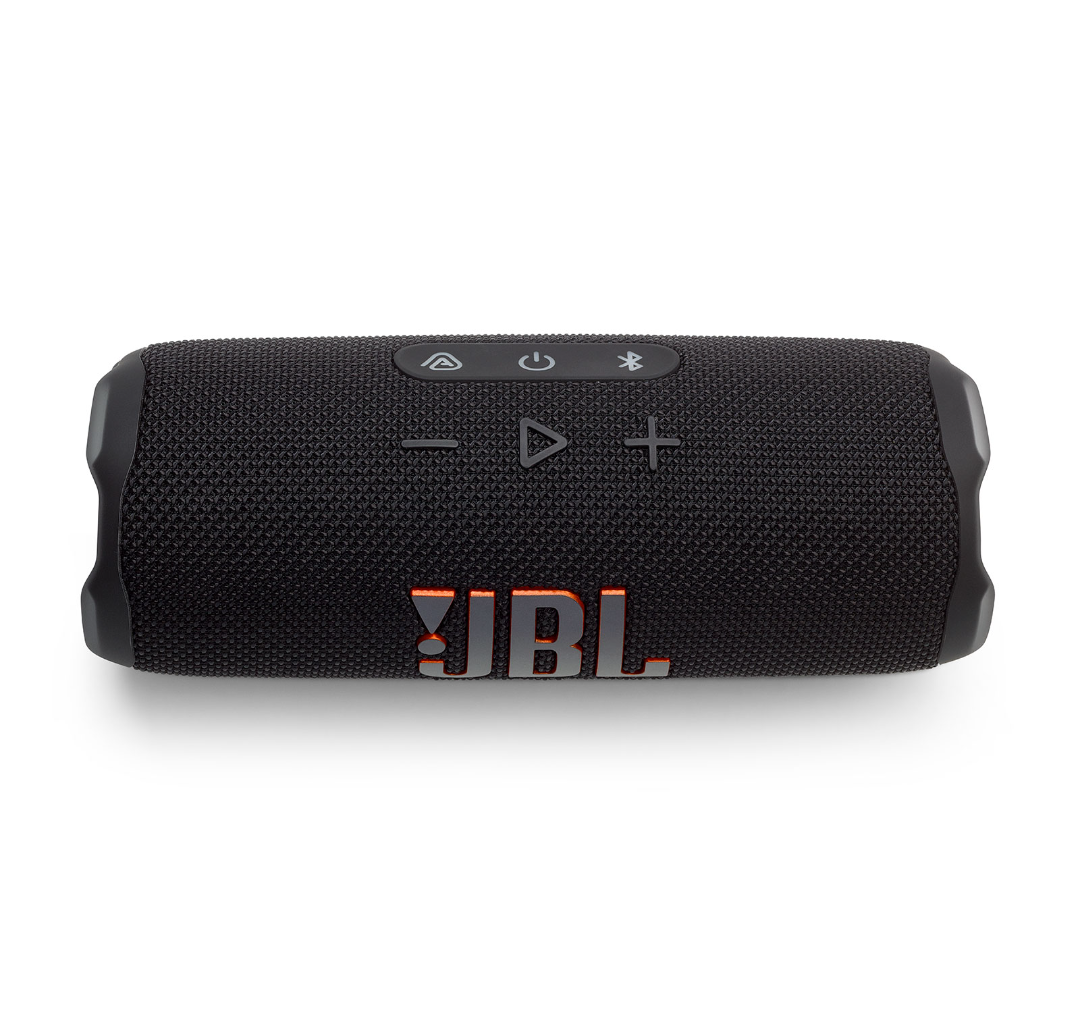 JBL Flip 7 Black Portable Bluetooth Speaker (US)