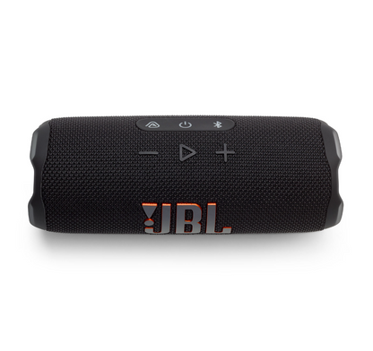 JBL Flip 7 Black Portable Bluetooth Speaker (US)
