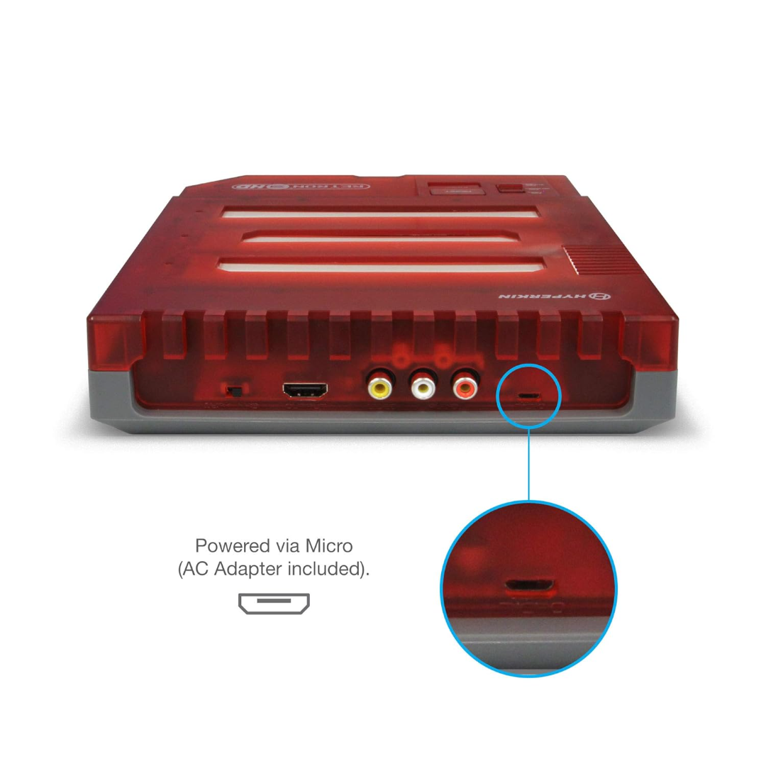 Hyperkin RetroN 3 HD 3-in-1 Retro Gaming Console for NES, Super Famicom, and Genesis/Mega Drive (Jasper Red) - Super NES*
