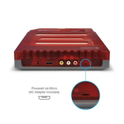 Hyperkin RetroN 3 HD 3-in-1 Retro Gaming Console for NES, Super Famicom, and Genesis/Mega Drive (Jasper Red) - Super NES*