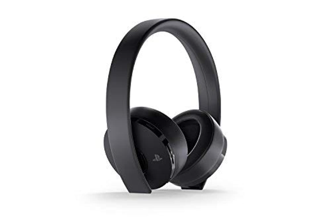 PlayStation Gold Wireless Headset - PlayStation 4 - Renewed
