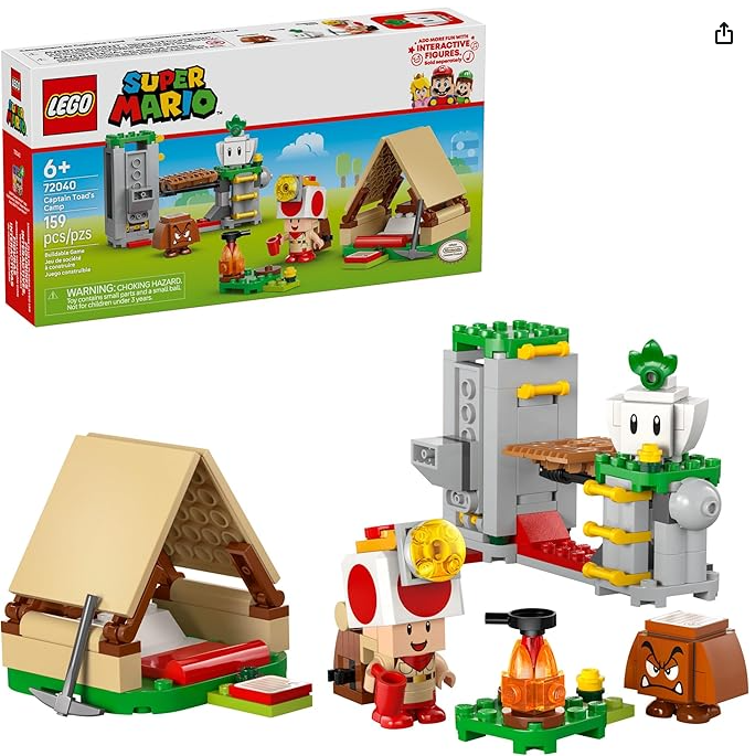 LEGO Super Mario Captain Toad’s Camp Kids Toy