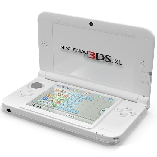 Nintendo 3DS XL Console White (Renewed) (EUR)