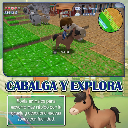 Harvest Moon: The Lost Valley and Skytree Village (EUR)