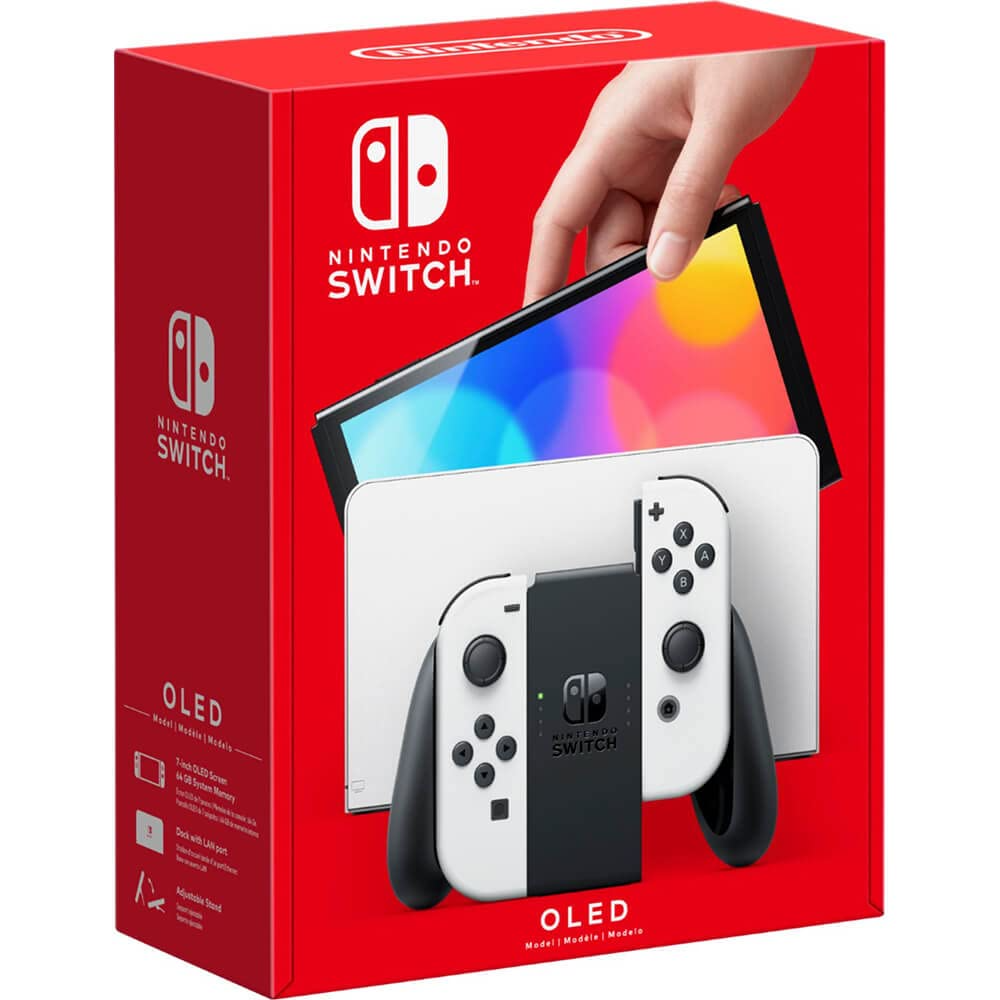 Nintendo Switch – OLED Model with White Joy-Con - OPEN BOX