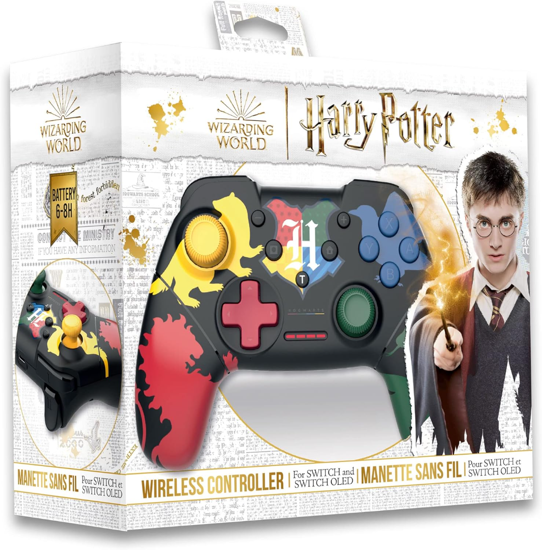 Harry Potter - 4 Houses (Wireless Bluetooth Controller for Switch) (EUR)
