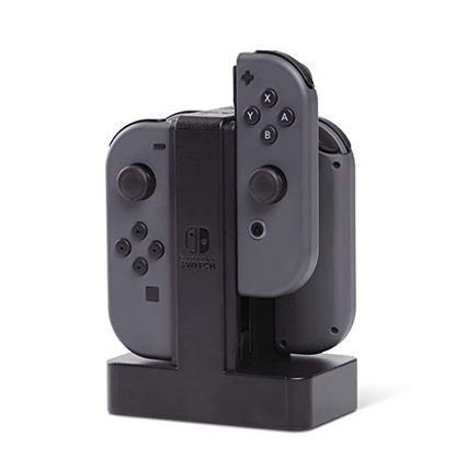 PowerA Joy Con Comfort Grips for Nintendo Switch - Black ( Used )