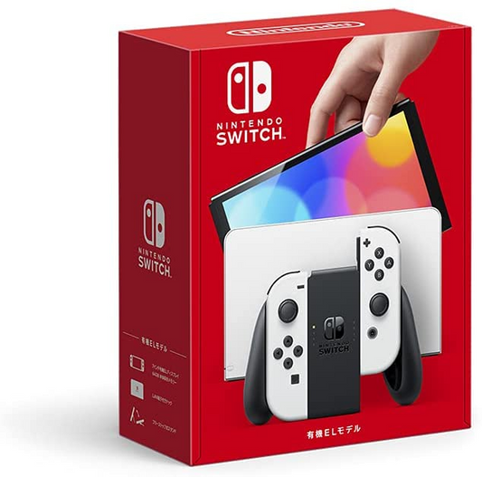 Nintendo Switch – OLED Model with White Joy-Con (JP)