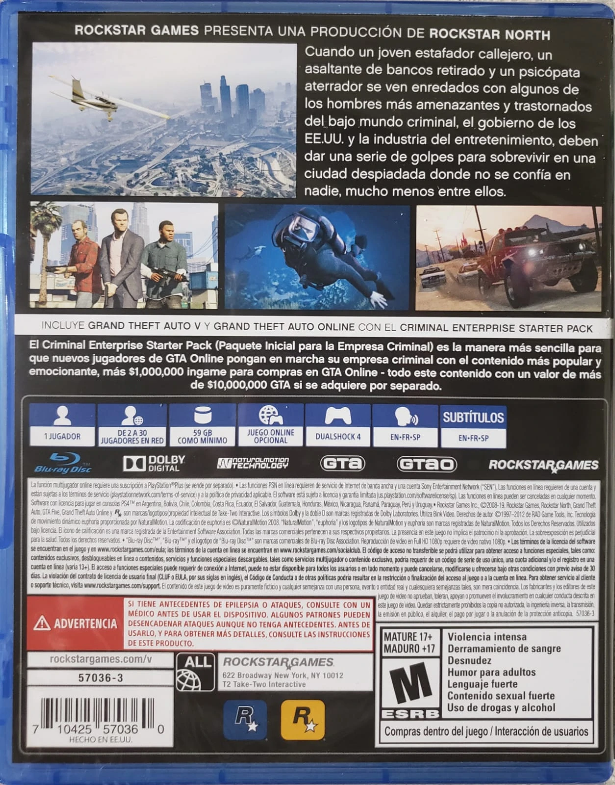 Grand Theft Auto V Premium Edition (US)