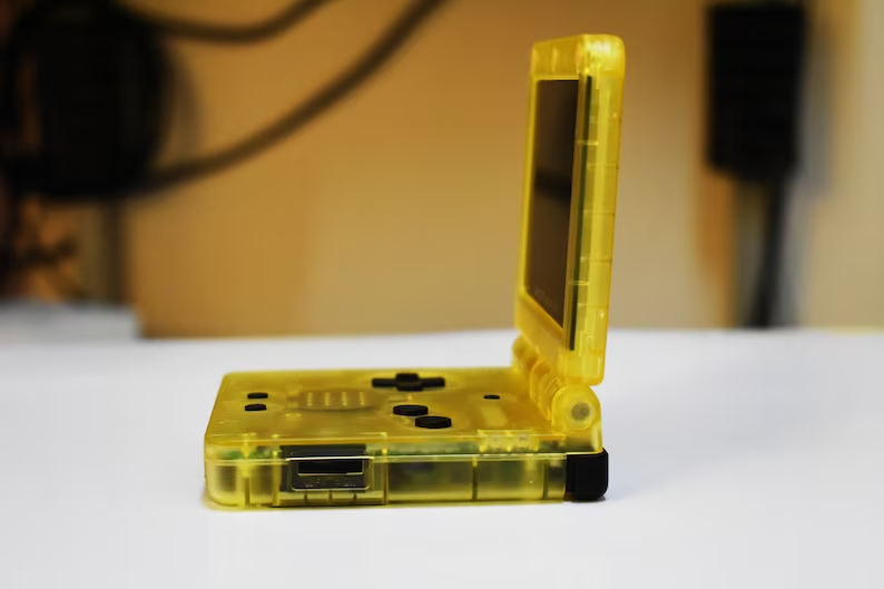 Nintendo Game Boy Advance SP Transparent Yellow (Renewed)