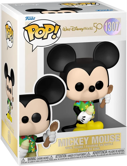 Walt Disney World 50th Anniversary #1307 - Aloha Mickey - Funko Pop! Disney*