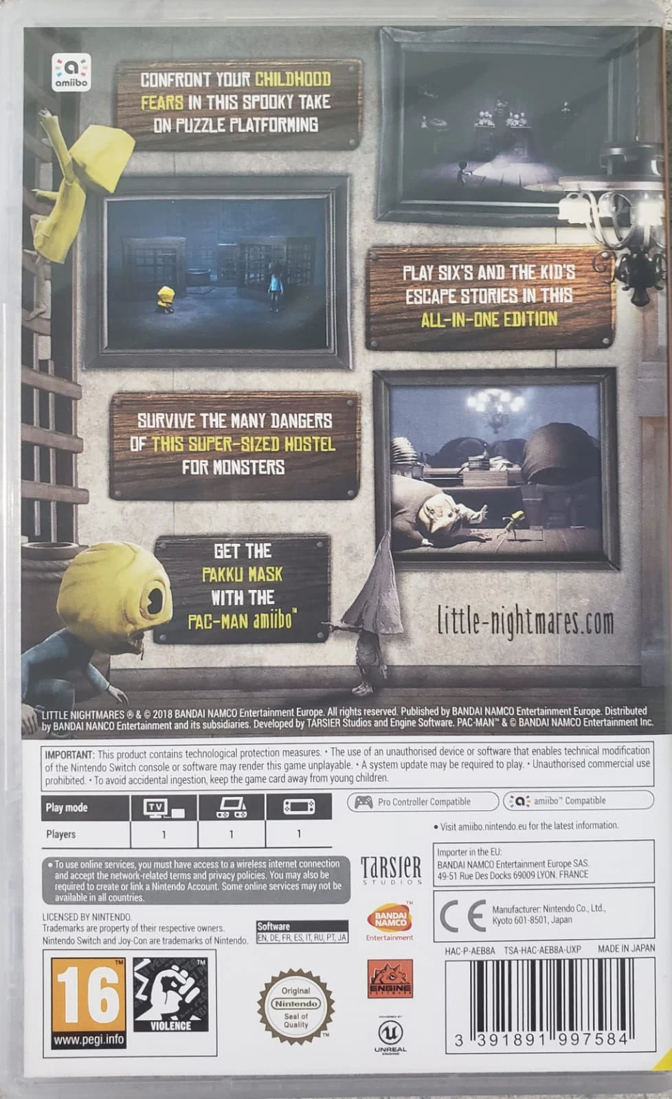 Little Nightmares - Complete Edition (EUR)