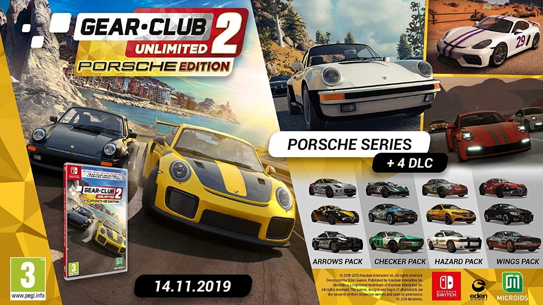 Gear Club Unlimited 2: Porsche Edition (EUR)