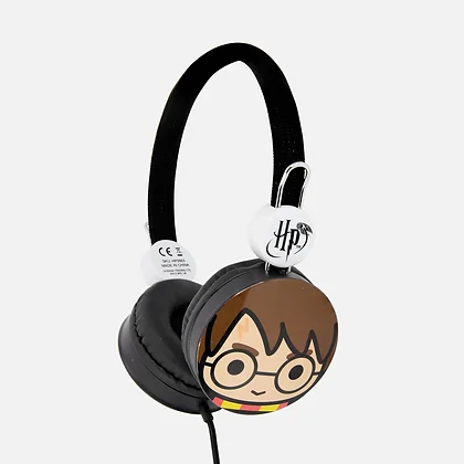 Harry Potter Chibi Black Kids Core Headphones (EUR)