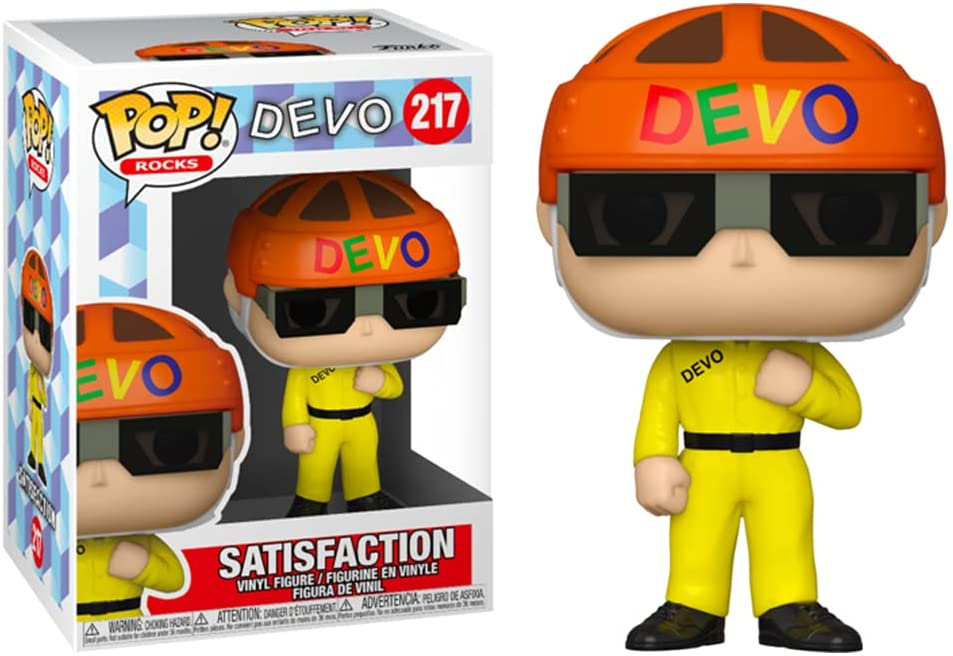 Devo #217 - Satisfaction (Yellow Suit) - Funko Pop! Rocks