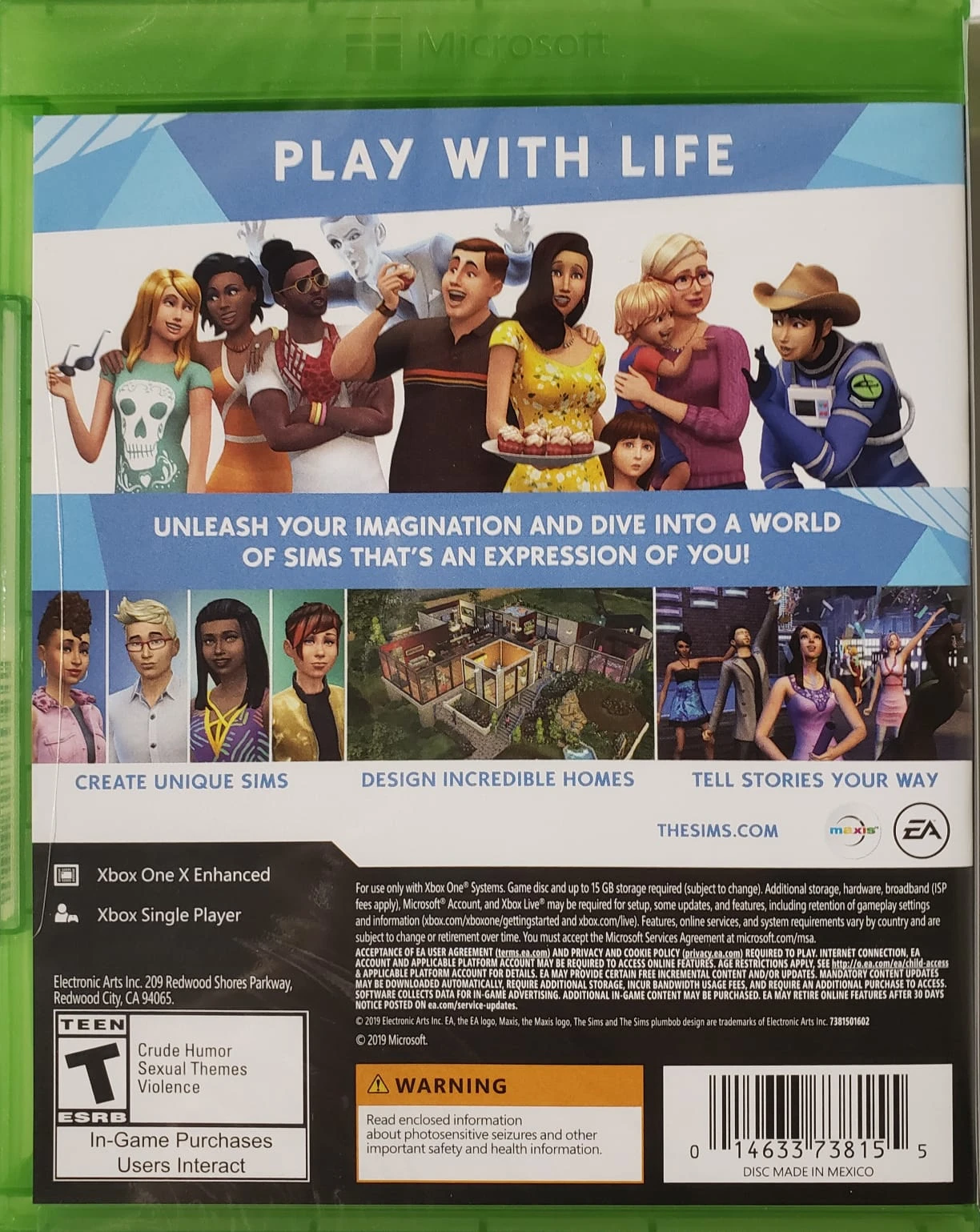 The Sims 4 (US)