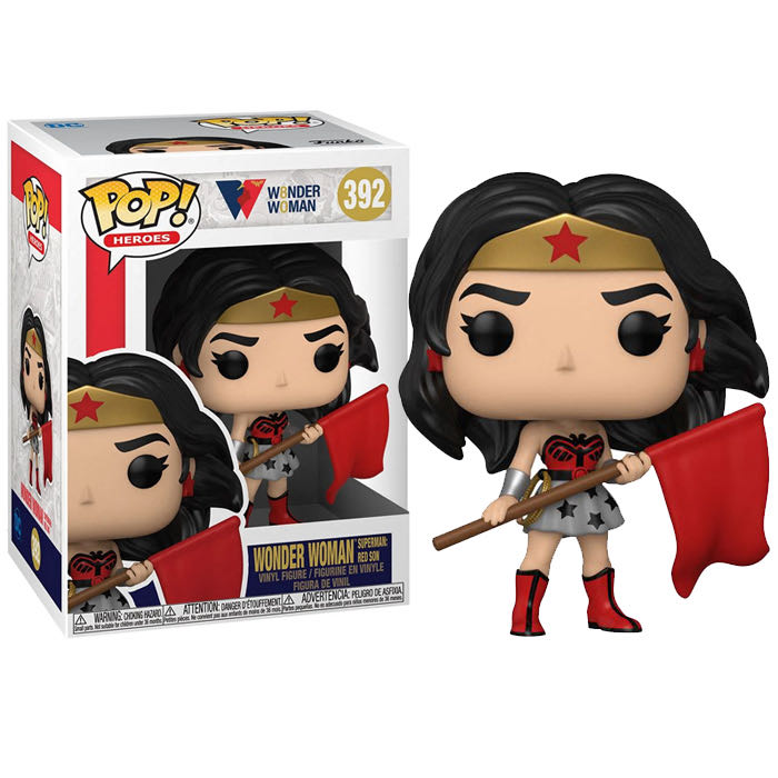 Wonder Woman 80th Anniversary #392 - Red Son Wonder Woman - Funko Pop! Heroes