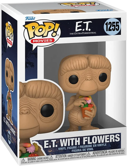 E.T. The Extra-Terrestrial #1255 - E.T. with Flowers - Funko Pop! Movie Moments