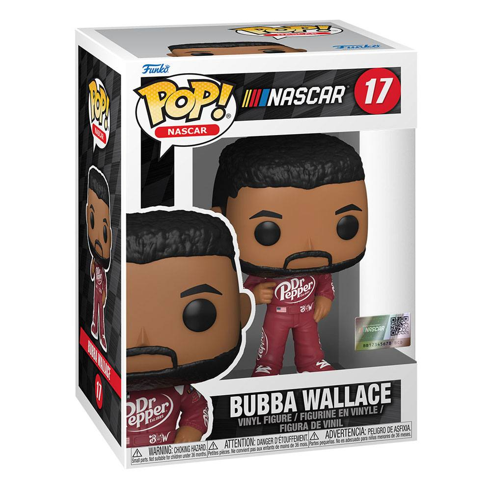 NASCAR #17 - Bubba Wallace (Dr Pepper) - Funko Pop!