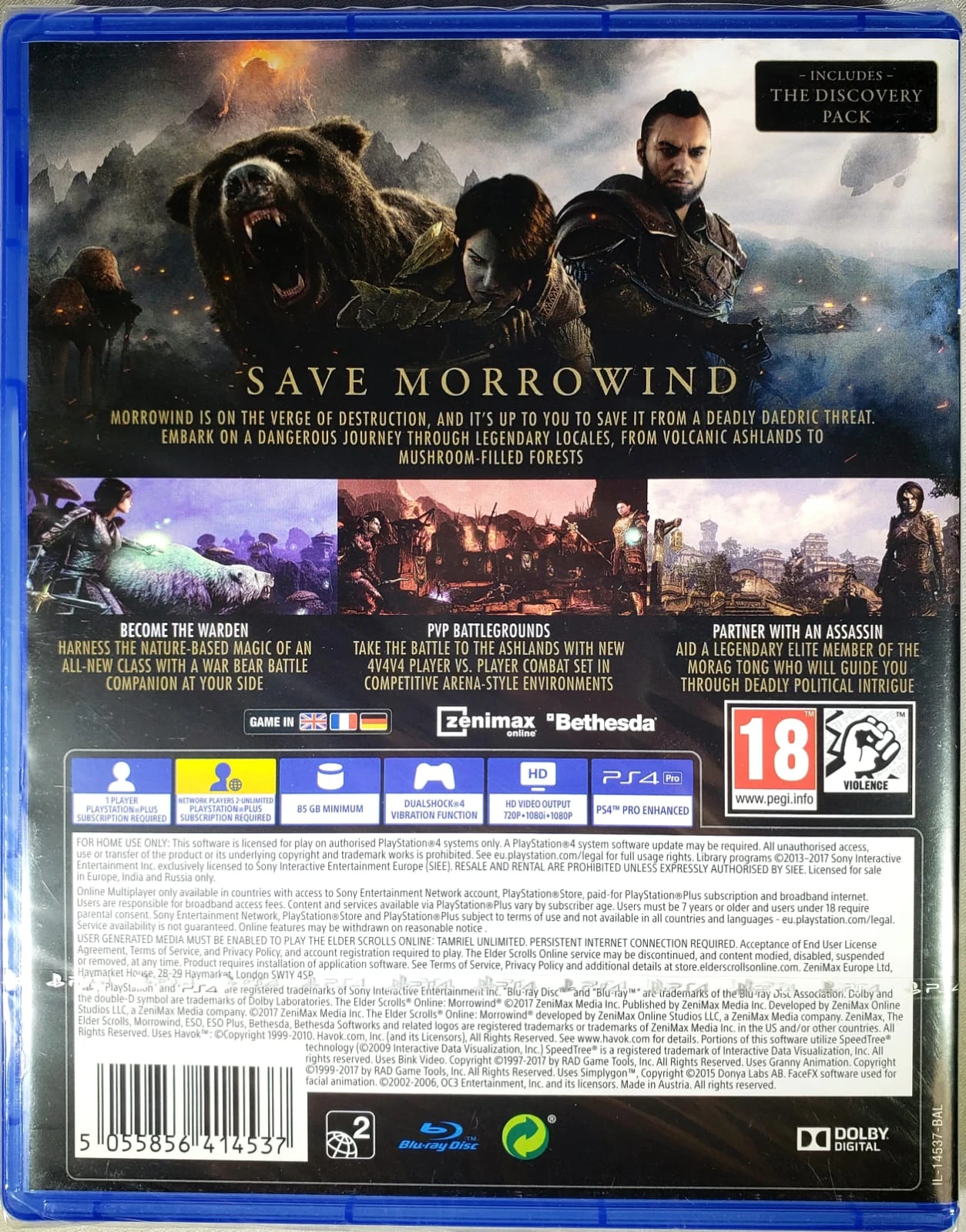 The Elder Scrolls Online: Morrowind (EUR)
