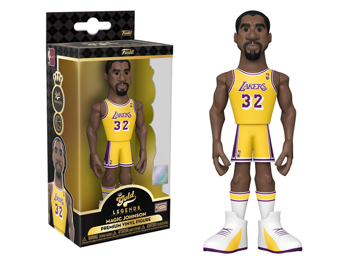 Lakers - Magic Johnson 5" - Funko Pop! Gold NBA