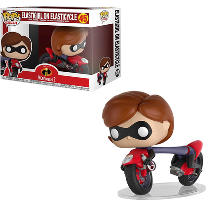 Disney Incredibles 2 #45 - Elastigirl on Elasticycle - Funko Pop! Rides*