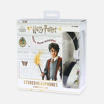 Harry Potter Hogwarts Crest Teen stereo Headphones (EUR)