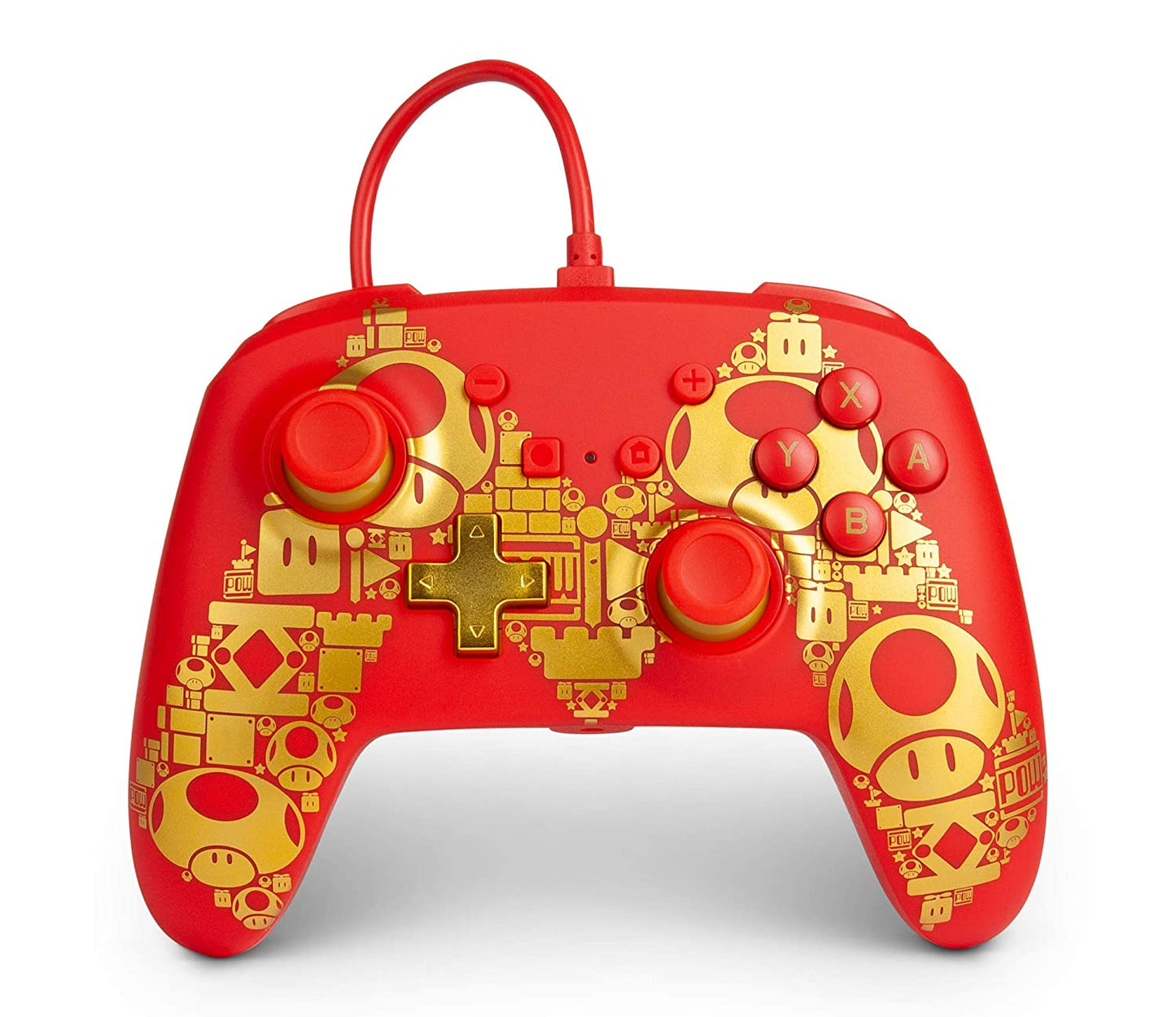 PowerA - Enhanced Wired Controller for Nintendo Switch - Golden M