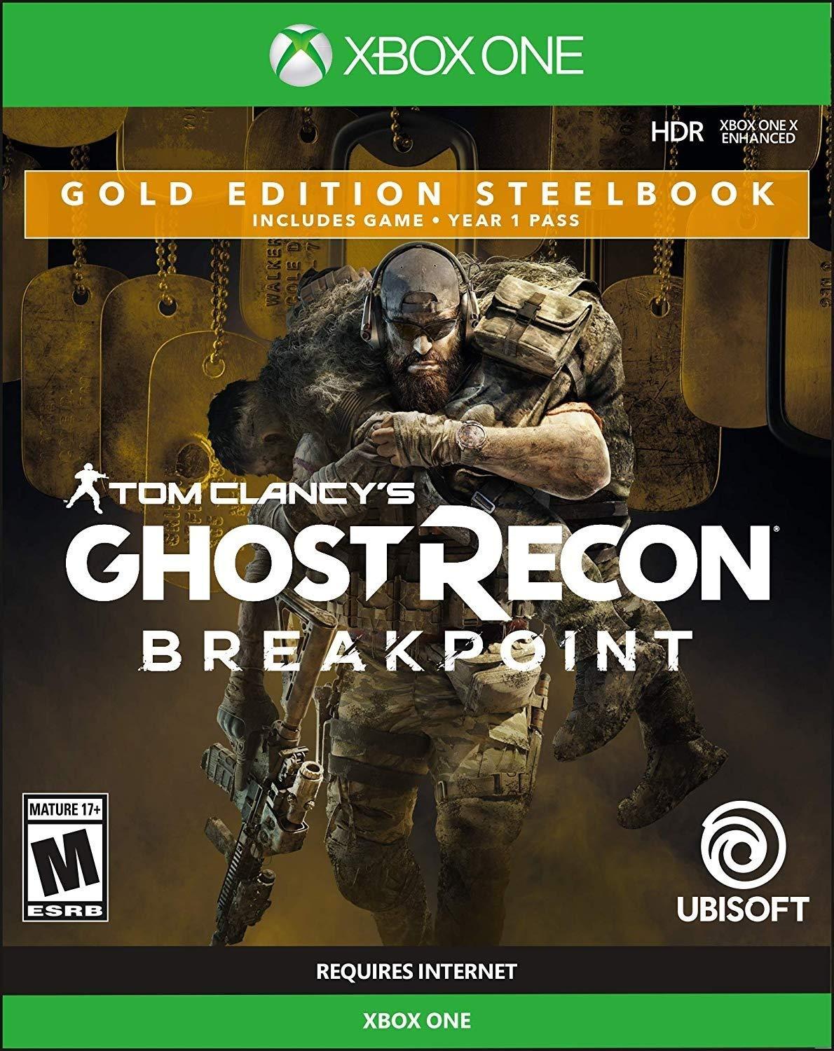 Tom Clancy's Ghost Recon Breakpoint Steelbook Gold Edition (US)