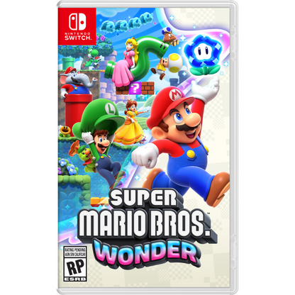 Nintendo Switch OLED Model - White (JP) + Super Mario RPG (US) + Super Mario Wonder (Intl.)