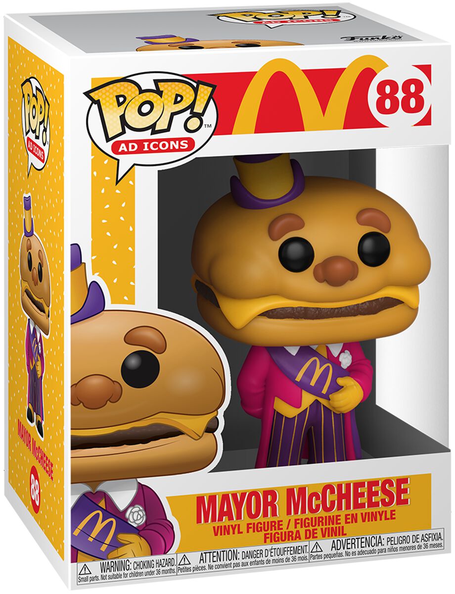 McDonald's #88 - Mayor McCheese - Funko Pop! Ad Icons