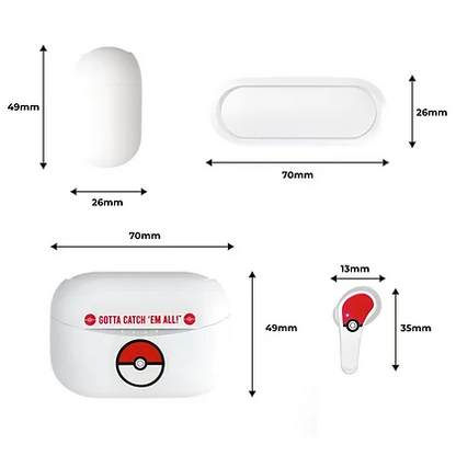 Pokémon Poké ball TWS Wireless Earphones (EUR)