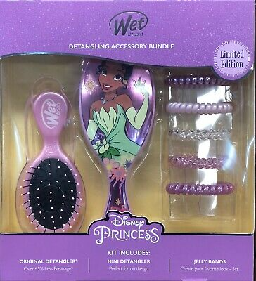 Wet Brush Disney Princess Tiana Limited Edition Detangling Accessory Bundle