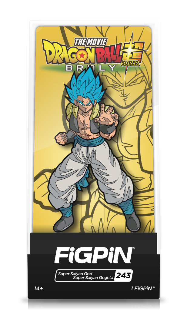 FiGPiN - Dragon Ball Super #243 - Super Saiyan God Super Saiyan Gogeta (CHASE)