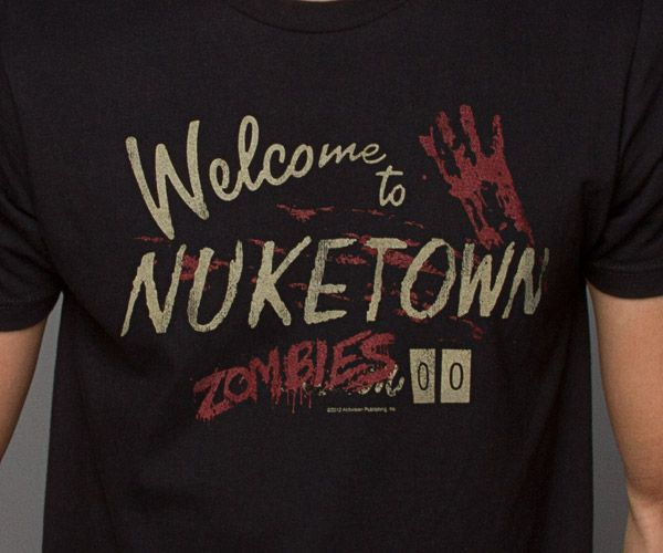 Call of duty: black ops nuketown zombies t- shirt SIZE:2X