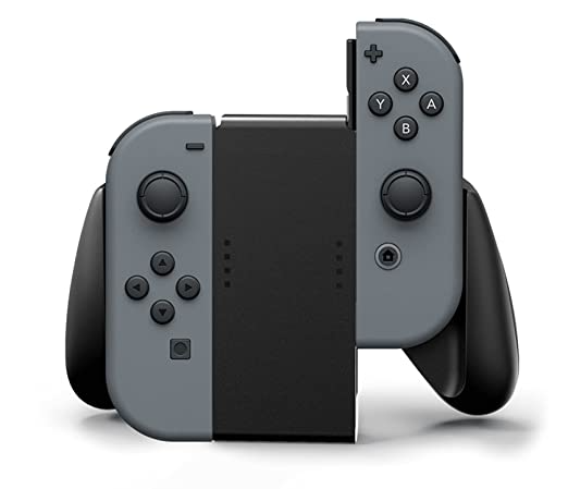 PowerA Joy Con Comfort Grips for Nintendo Switch - Black ( Used )